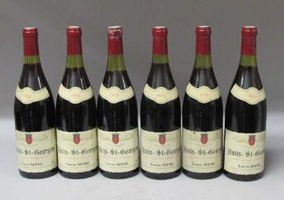 6 Bouteilles NUITS St. GEORGES 1978 - Louis...