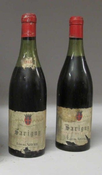 2 Bouteilles SAVIGNY - Louis Affre Etiquettes...