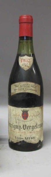 1 Bouteille SAVIGNY - VERGELESSES 1957 -...
