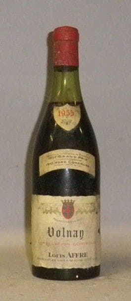 1 Bouteille VOLNAY 1955 - Louis Affre Etiquette...