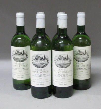 6 Bouteilles CHÂTEAU St. ROBERT 1984 - Graves...