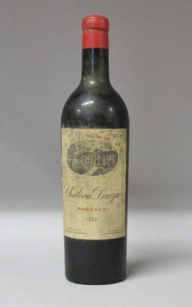 1 Bouteille CHÂTEAU DAUZAC 1952 - Margaux...