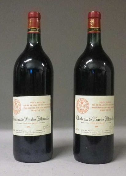 2 Magnums CHÂTEAU de BARBE BLANCHE 1986-...
