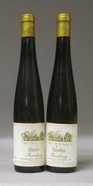 2 Flacons 50cl ALSACE - RIESLING 