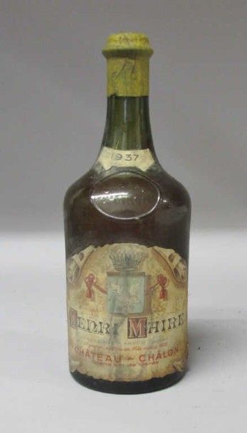 1 Bouteille CHÂTEAU CHALON 1937 - Henri Maire...