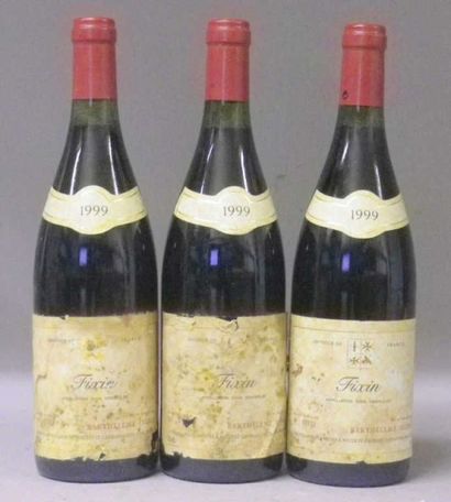 3 Bouteilles FIXIN 1999 - Barthelemy Etiquettes...