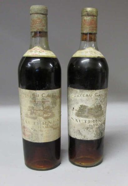 2 Bouteilles CHÂTEAU CAILLOU 