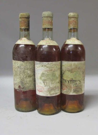 3 Bouteilles CHÂTEAU CAILLOU 