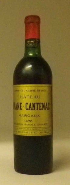 1 Bouteille CHÂTEAU BRANE CANTENAC 1970 -...