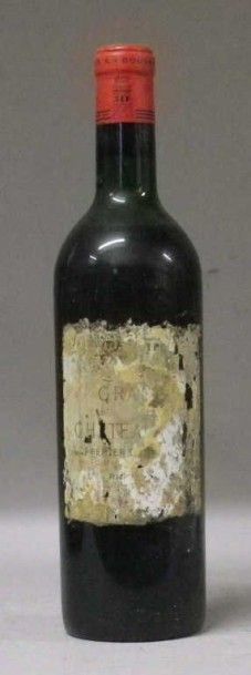 1 Bouteille CHÂTEAU LATOUR 1959 Etiquette...