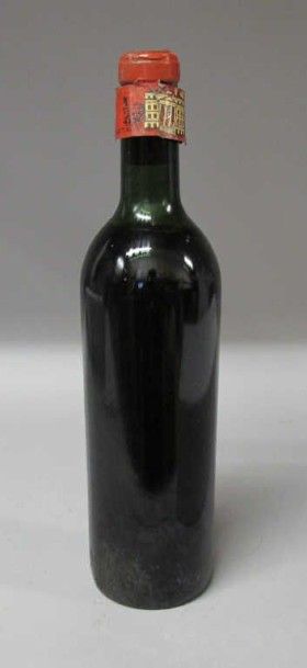 1 Bouteille CHÂTEAU MARGAUX 1959 Sans étiquette,...