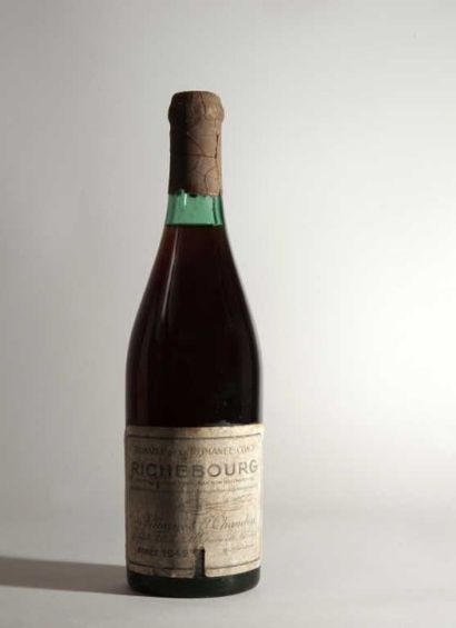 1 Bouteille RICHEBOURG - DOMAINE DE LA ROMANEE...