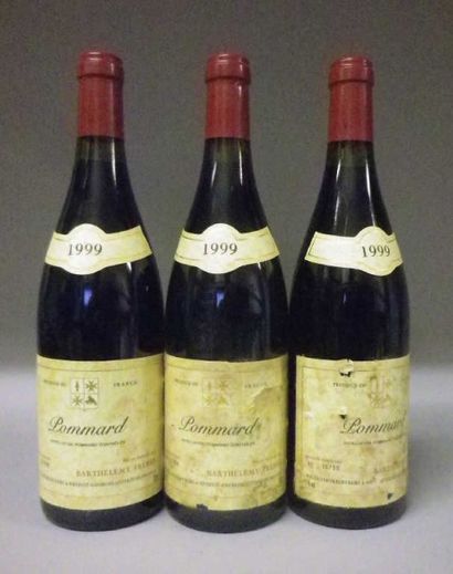 3 Bouteilles POMMARD 1999 - Barthelemy
2...