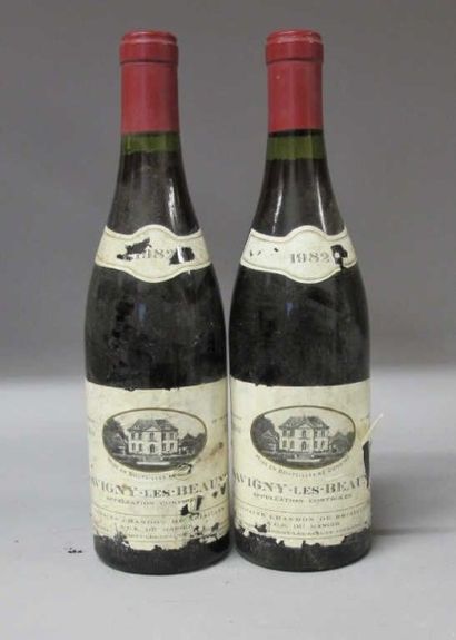 2 Bouteilles SAVIGNY LES BEAUNE 1982 - Chandon...