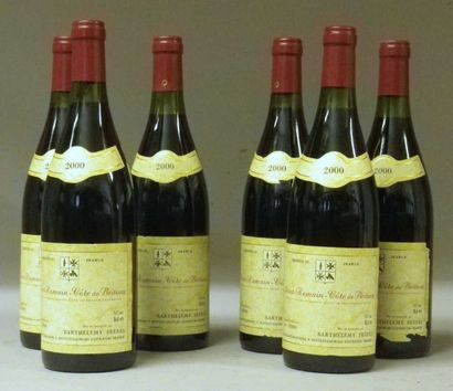 6 Bouteilles ST. ROMAIN 2000 - Barthelemy...