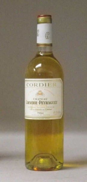 1 Bouteille CHÂTEAU LAFAURIE PEYRAGUEY 1984...