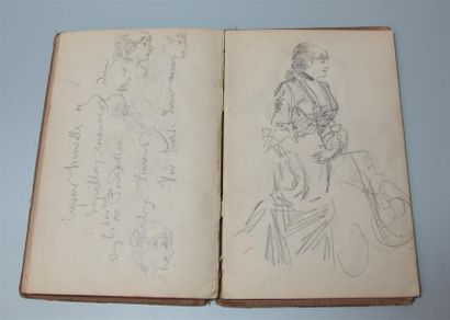 Henri SOMM (1844-1907). Deux carnets de 58...