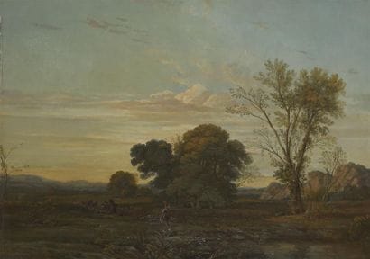 Pierre CATRUFO (Genève-Paris1854). Paysage...