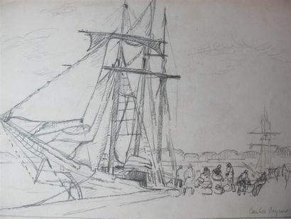 Carlos REYMOND (1884-1970). 11 dessins dont...