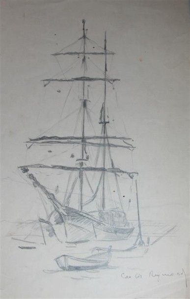 Carlos REYMOND (1884-1970). 11 dessins dont...