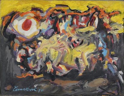 CEMERSKI Gligor (né en 1940). Sans titre,...