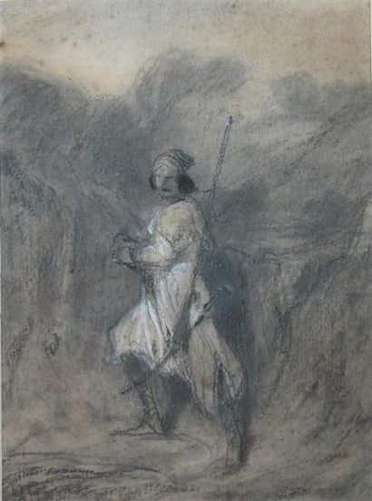 Attribué à Alexandre Gabriel DECAMPS (1803-1860)....