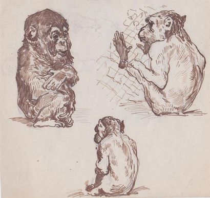 Attribué à Christophe FRATIN (1800-1864)....