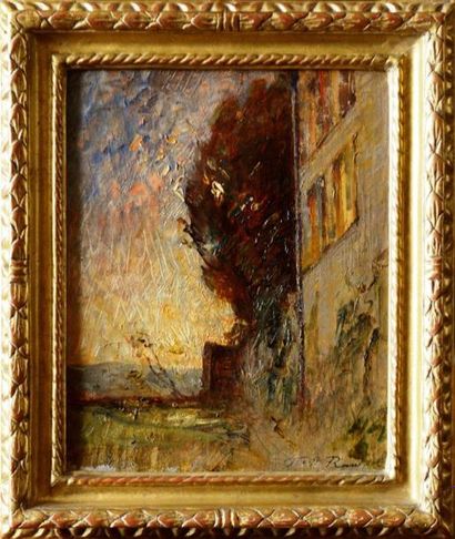 François-Auguste RAVIER (1814-1895) La maison...