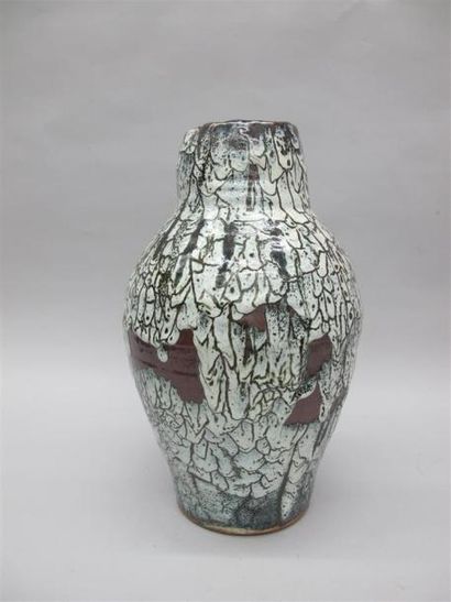 Yves LOISELET (né en 1957). Important vase...
