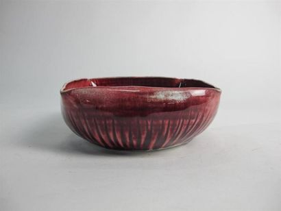 Brigitte LECANUET (née en 1949). Coupe circulaire...