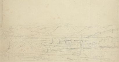 François-Auguste RAVIER (1814-1895) Paysage...