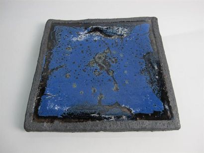 Yves LOISELET (né en 1957). Plaque carrée...