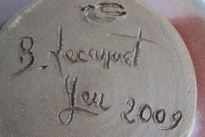 Brigitte LECANUET (née en 1949). Coupe en...