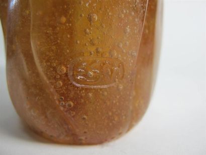 Eric SCHAMSHULA (1925-2004). Vase cylindrique...