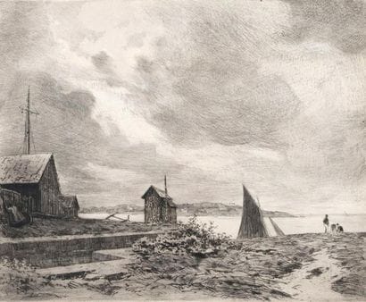 Paul Emile LECOMTE (1877- 1950)
Rivage en...