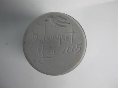 Brigitte LECANUET (née en 1949). Gobelet...