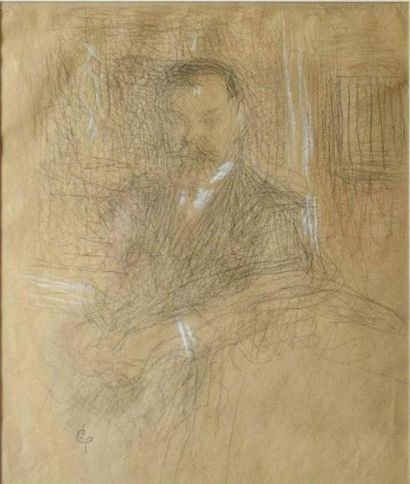 Ernest LAURENT (1859-1929) Portrait du Docteur...