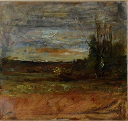 François-Auguste RAVIER (1814-1895) Paysage...