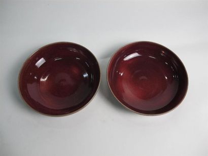 Brigitte LECANUET(née en 1949). Deux coupes...