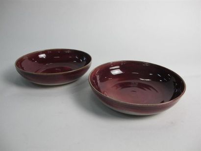 Brigitte LECANUET(née en 1949). Deux coupes...