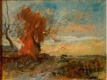 François-Auguste RAVIER (1814-1895) Paysage...
