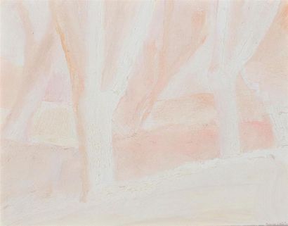 Denise ESTEBAN (1925-1986) Brume, 1974 Huile...