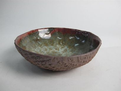 Vincent BELLANGER. Coupe en terre rouge à...