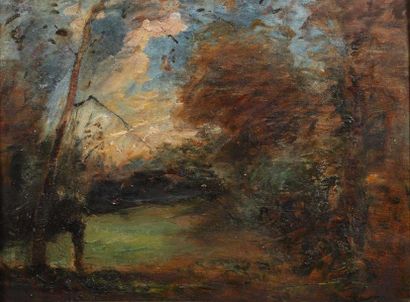 François-Auguste RAVIER (1814-1895) Environs...