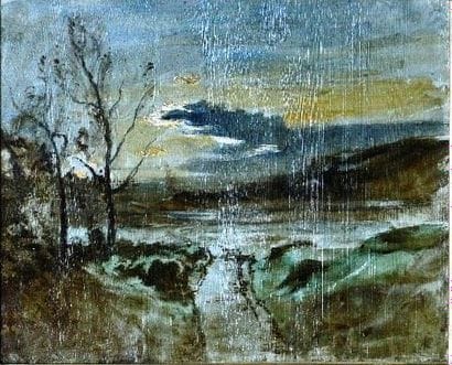 François-Auguste RAVIER (1814-1895) Crépuscule,...