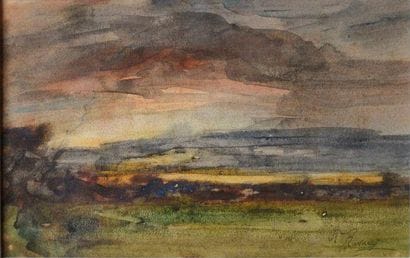 François-Auguste RAVIER (1814-1895) Soleil...
