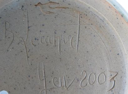 Brigitte LECANUET (née en 1949). Coupe en...