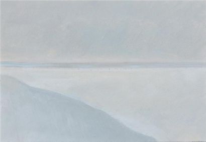 Denise ESTEBAN (1925-1986) Berge, 1974 Huile...