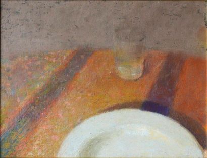 Mathieu WEEMAELS (né en 1967) Table au verre...