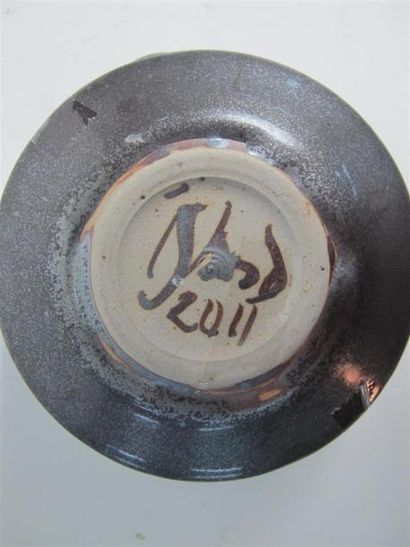 Yves LOISELET (né en 1957). Boite circulaire...